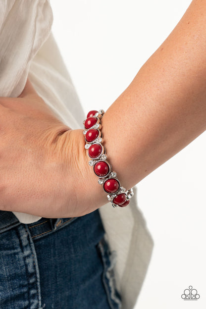 Flamboyantly Fruity-Red Bracelet