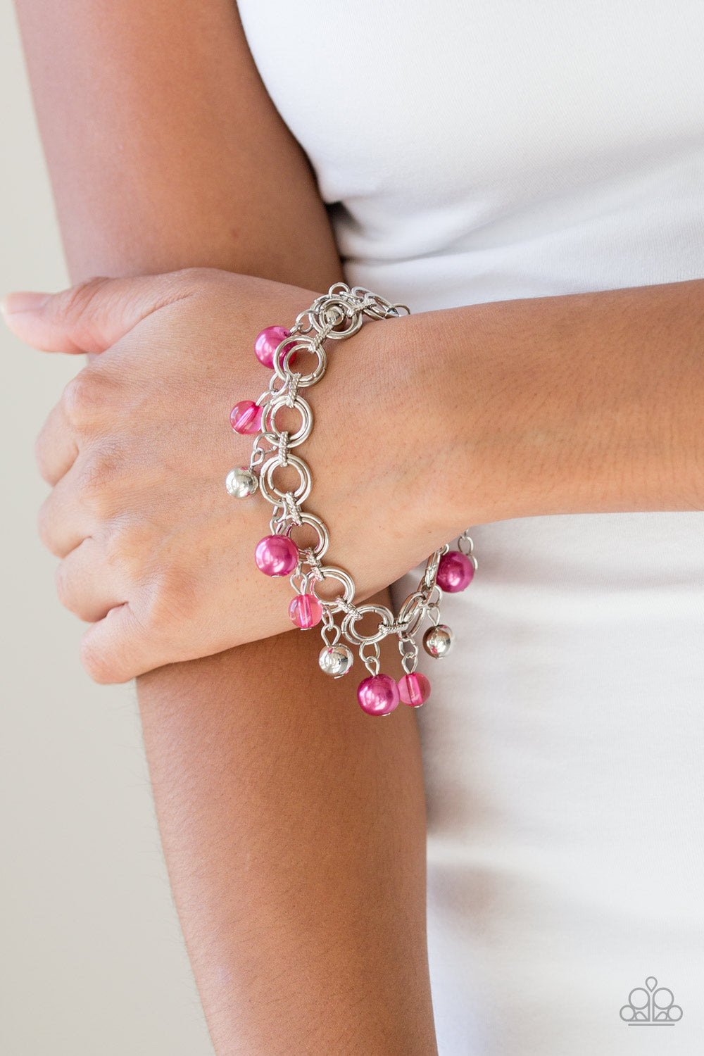 Fancy Fascination-Pink Bracelet