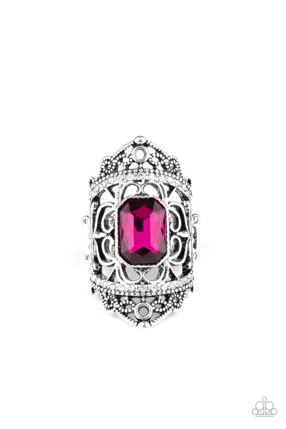 Undefinable Dazzle-Pink Ring