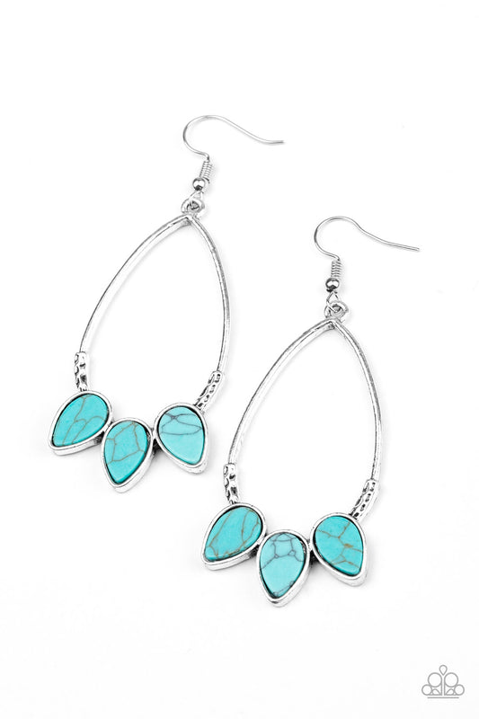 Fierce Frontier-Blue Earring