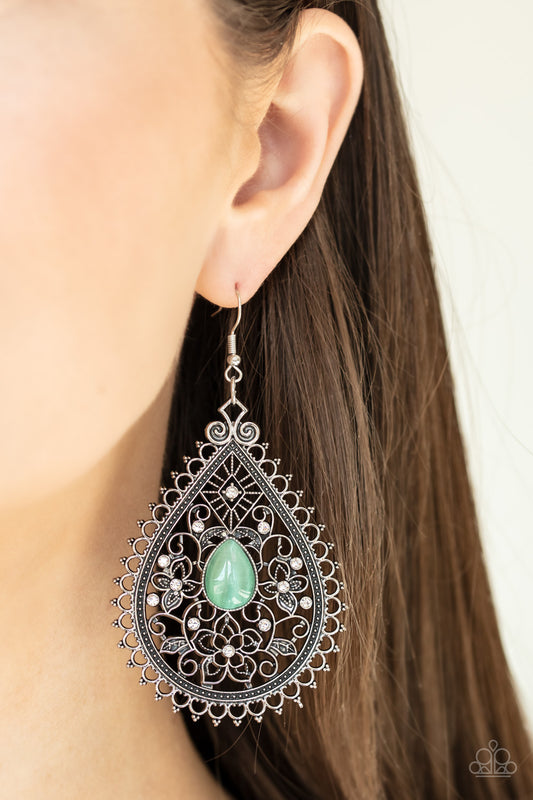 Eden Glow-Green Earring