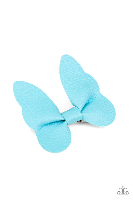 Butterfly Oasis - Blue Hair-clip