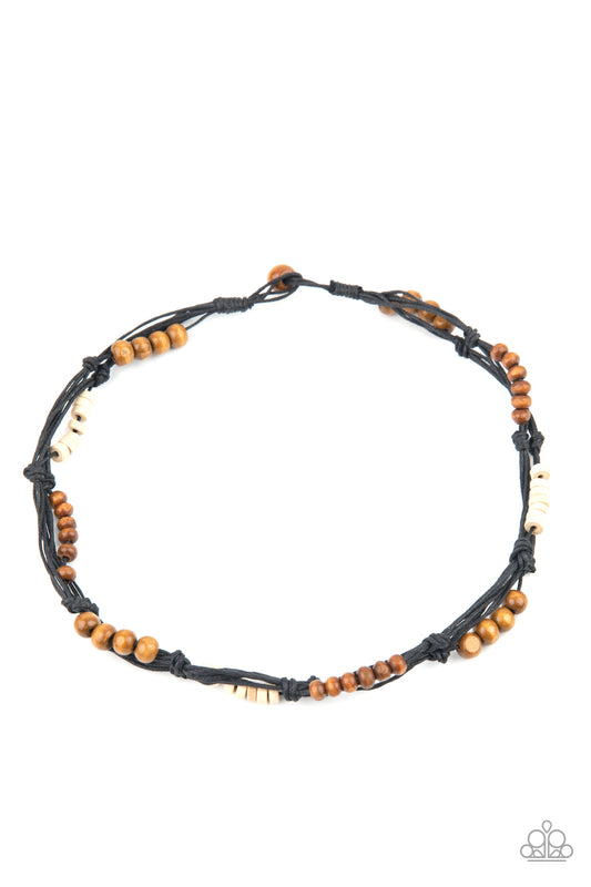 Tiki Tour - Black Urban Necklace