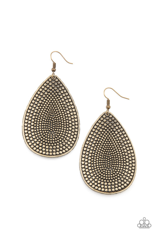 Artisan Adornment - Brass Earring