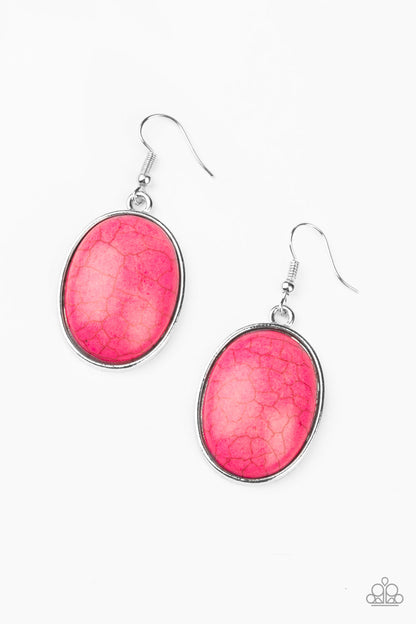 Serenely Sediment-Pink Earring