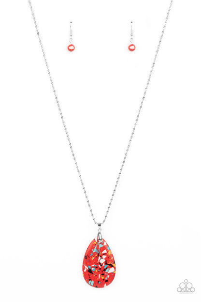 Extra Elemental - Red Necklace