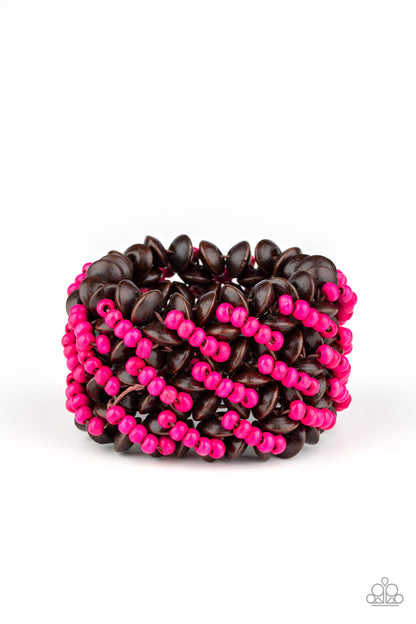 Cozy in Cozumel-Pink Bracelet