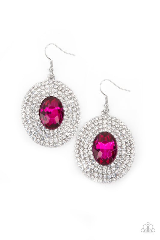 FIERCE Field - Pink Earring