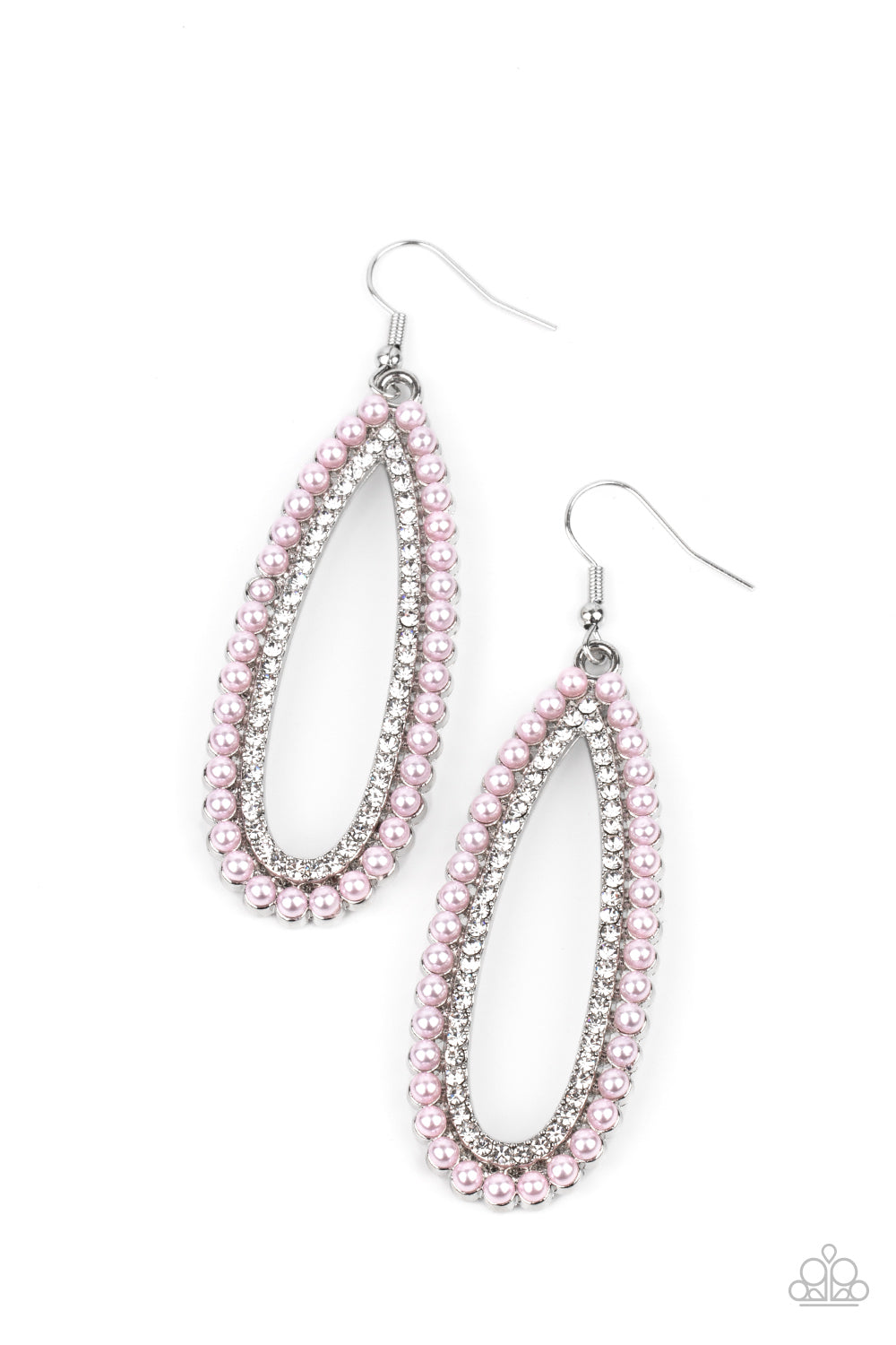 Glamorously Glowing - Pink Earring