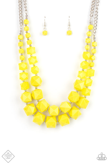 Summer Excursion-Yellow Necklace
