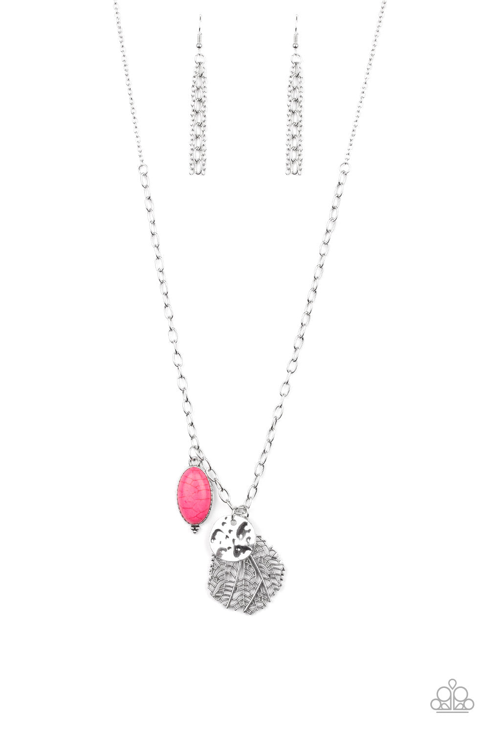 Free-Spirited Forager-Pink Necklace