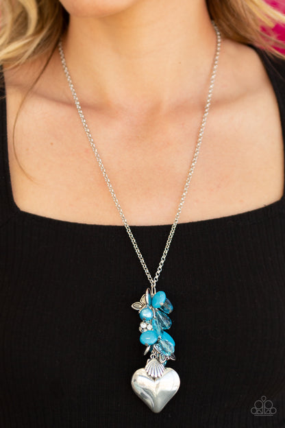 Beach Buzz-Blue Necklace