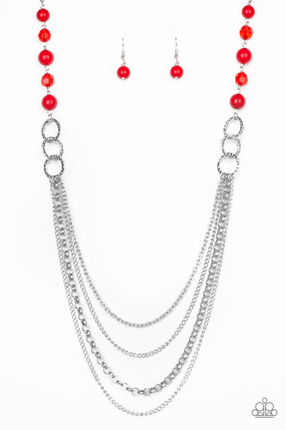 Vividly Vivid-Red Necklace