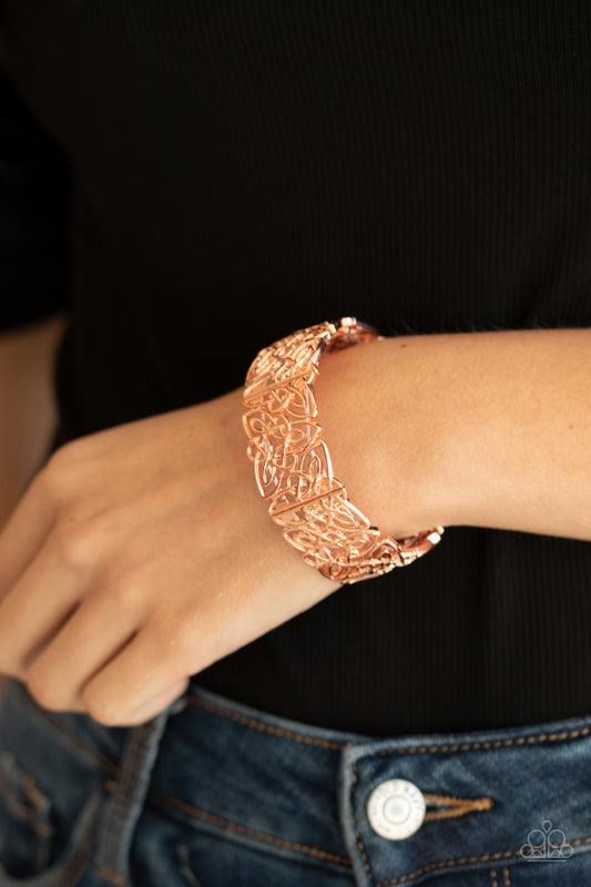 Namaste Gardens-Copper Bracelet