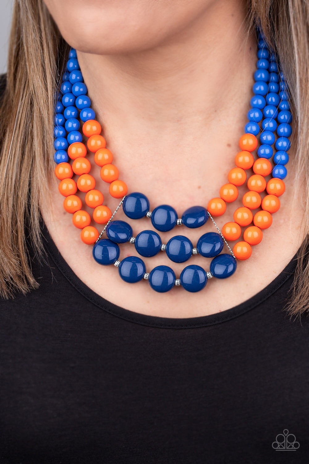 Beach Bauble-Blue Necklace