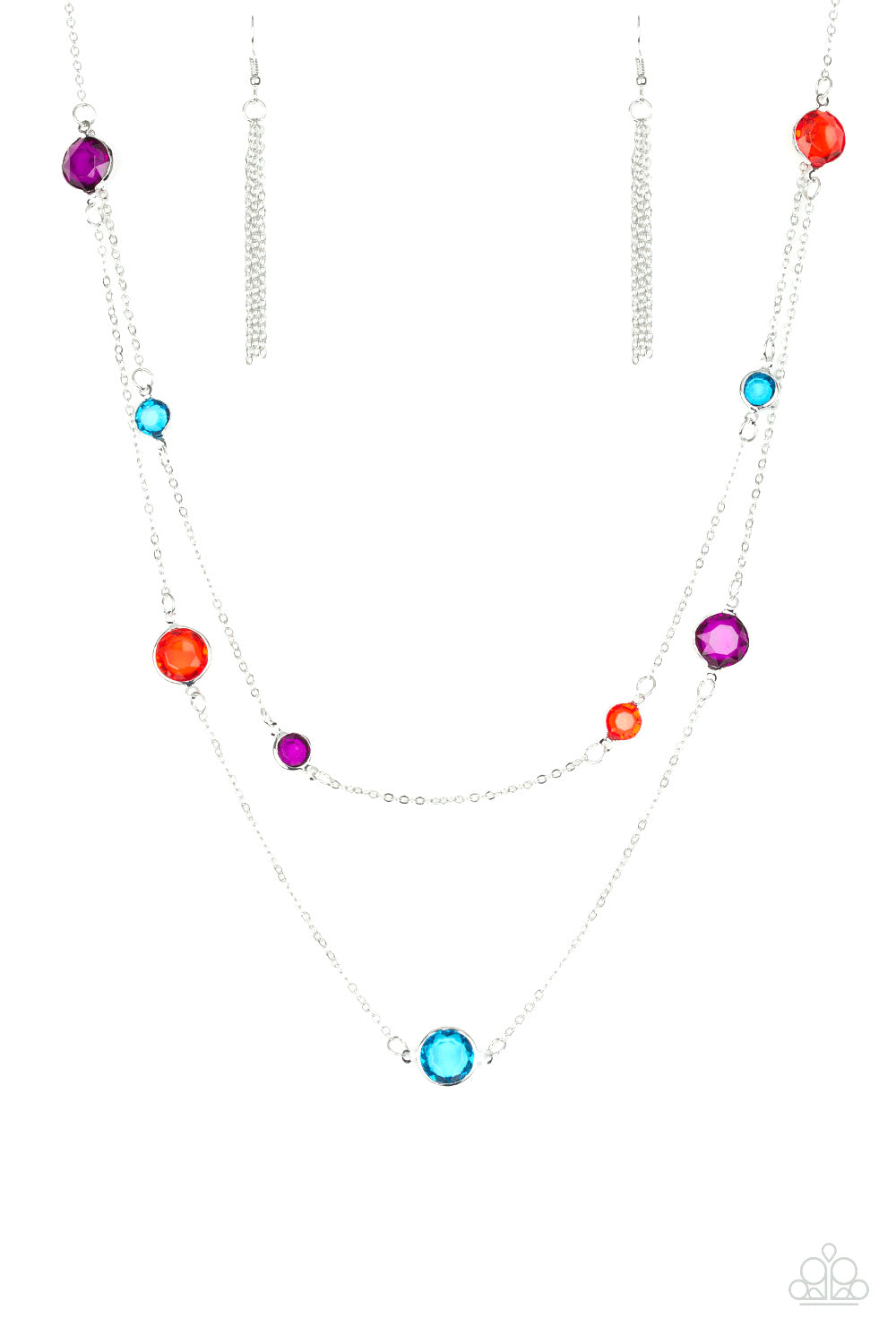 Raise Your Glass-Multi Necklace