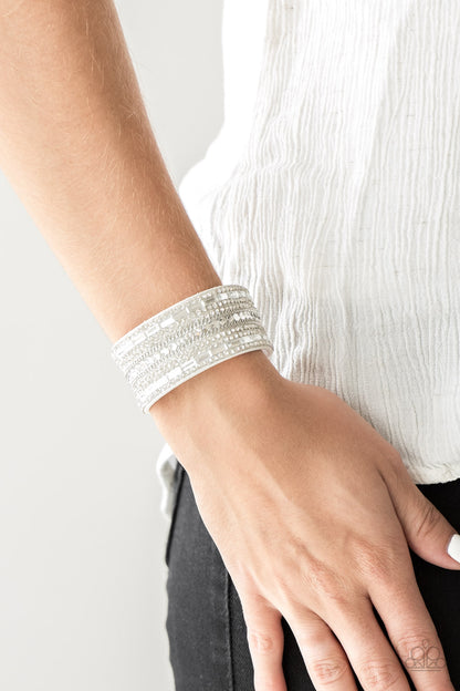 Rebel Radiance-White Urban Bracelet