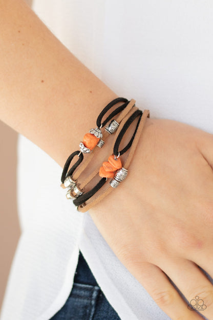 Rocky Mountain Rebel-Orange Bracelet