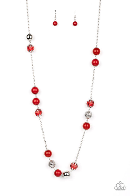 Fruity Fashion-Red Necklace