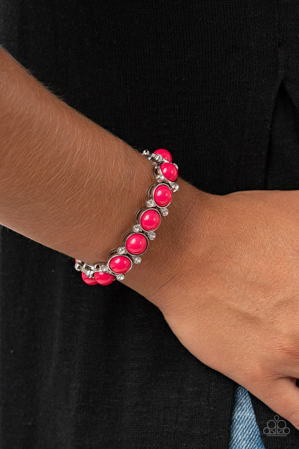 Flamboyantly Fruity-Pink Bracelet