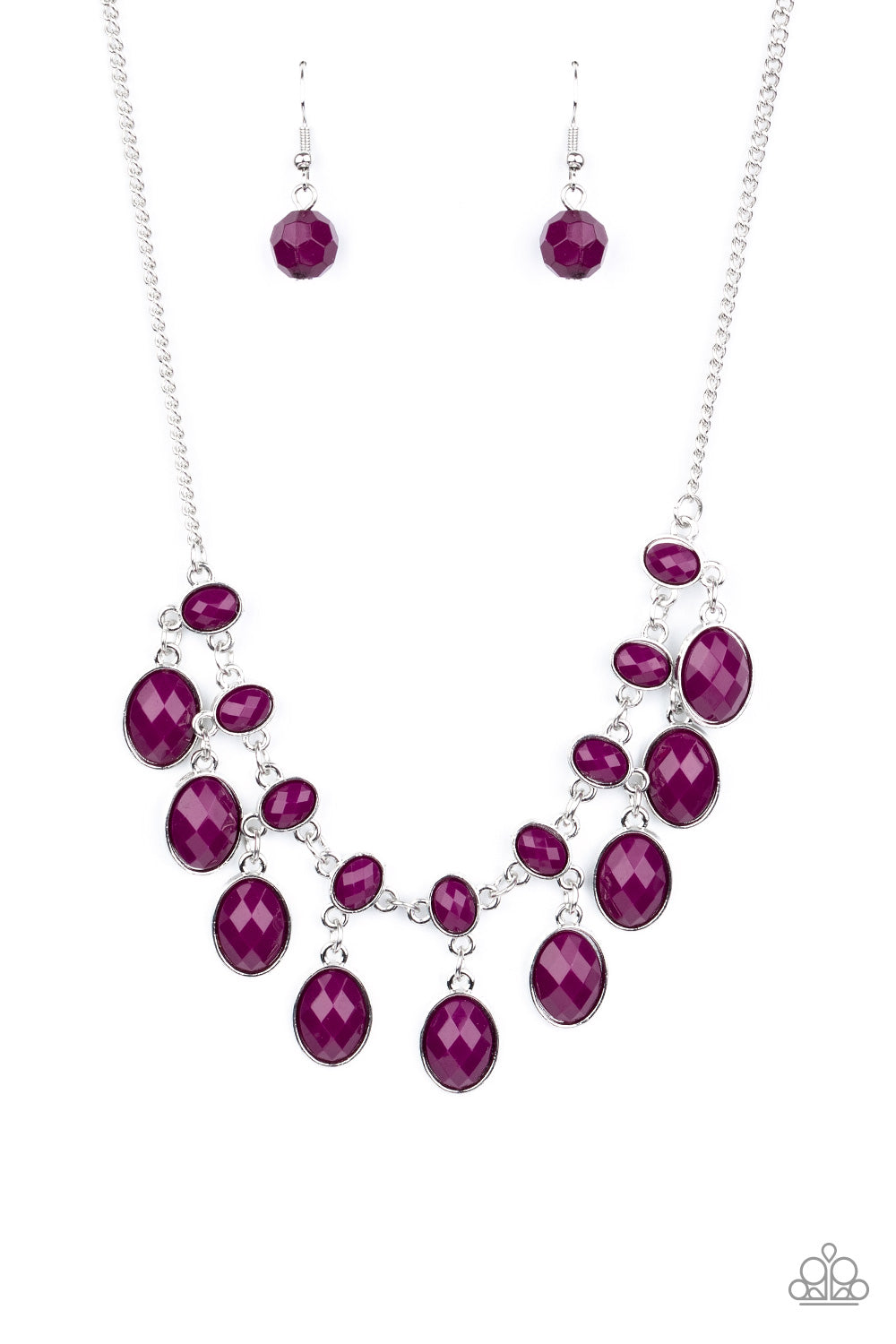 Lady of the POWERHOUSE-Purple Necklace