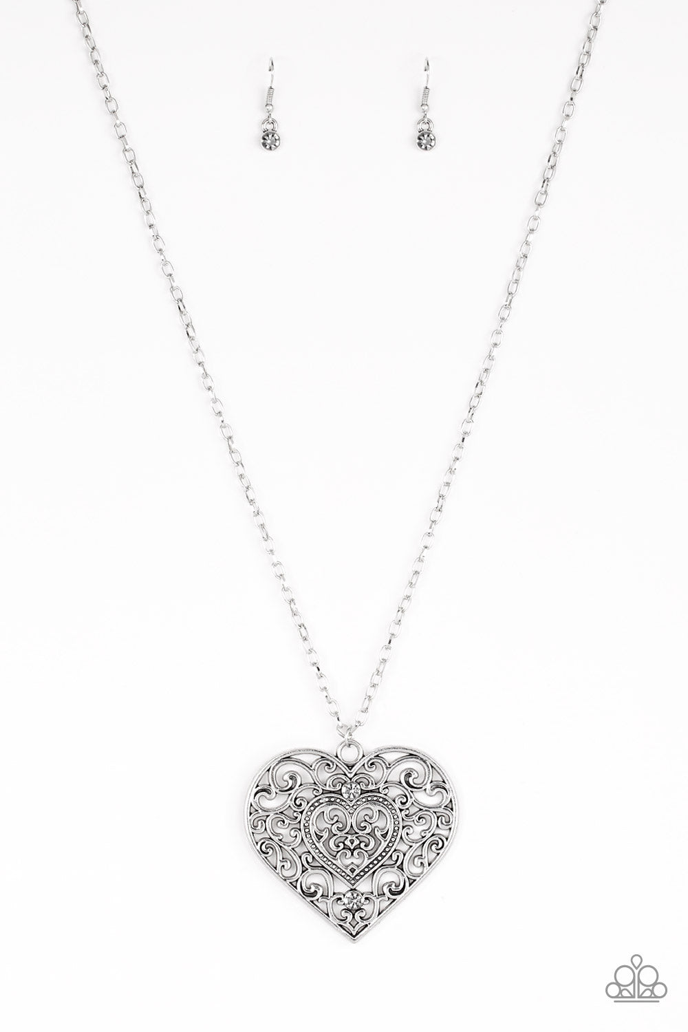 Classic Casanova-Silver Necklace