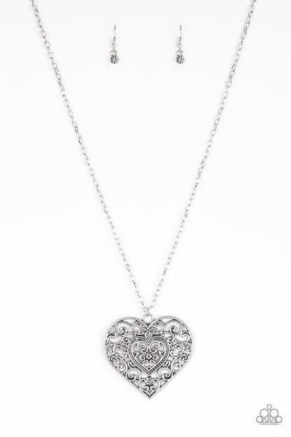 Classic Casanova-Silver Necklace