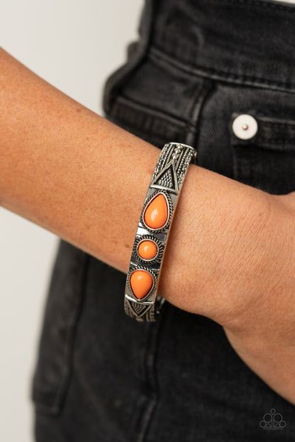 Radiant Ruins-Orange Bracelet