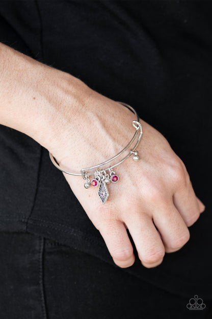 Treasure Charms-Pink Bracelet