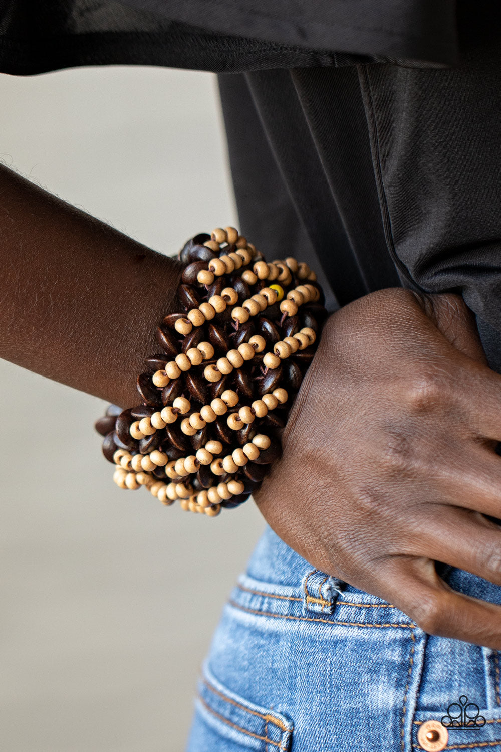 Cozy in Cozumel-Brown Bracelet