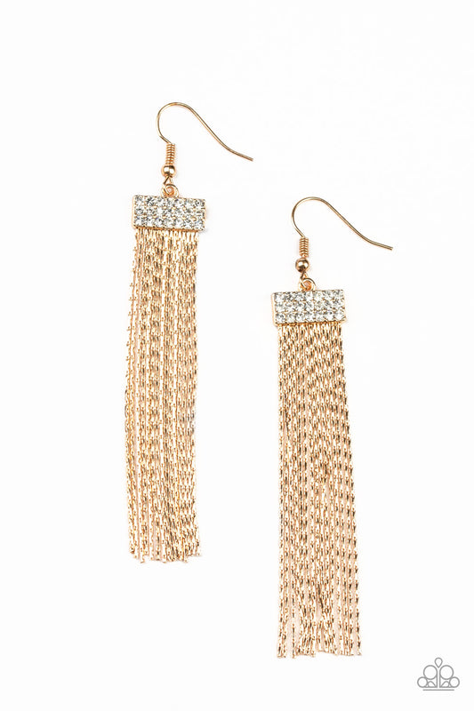 Twinkling Tapestry-Gold Earring