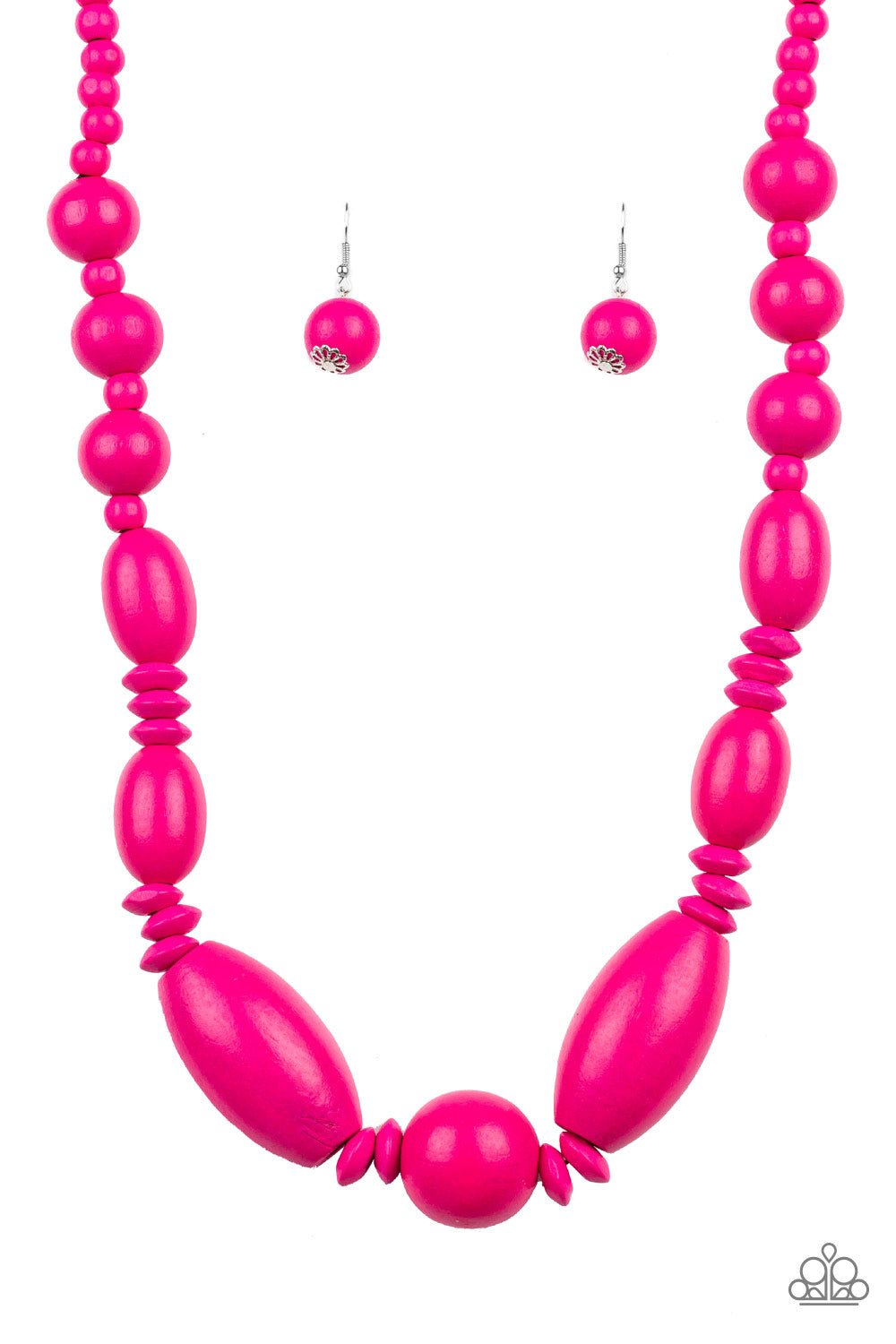 Summer Breezin-Pink Necklace