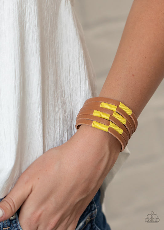 Country Colors-Yellow Urban Bracelet