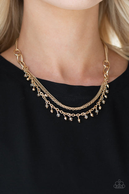 Financially Fabulous-Gold Necklace