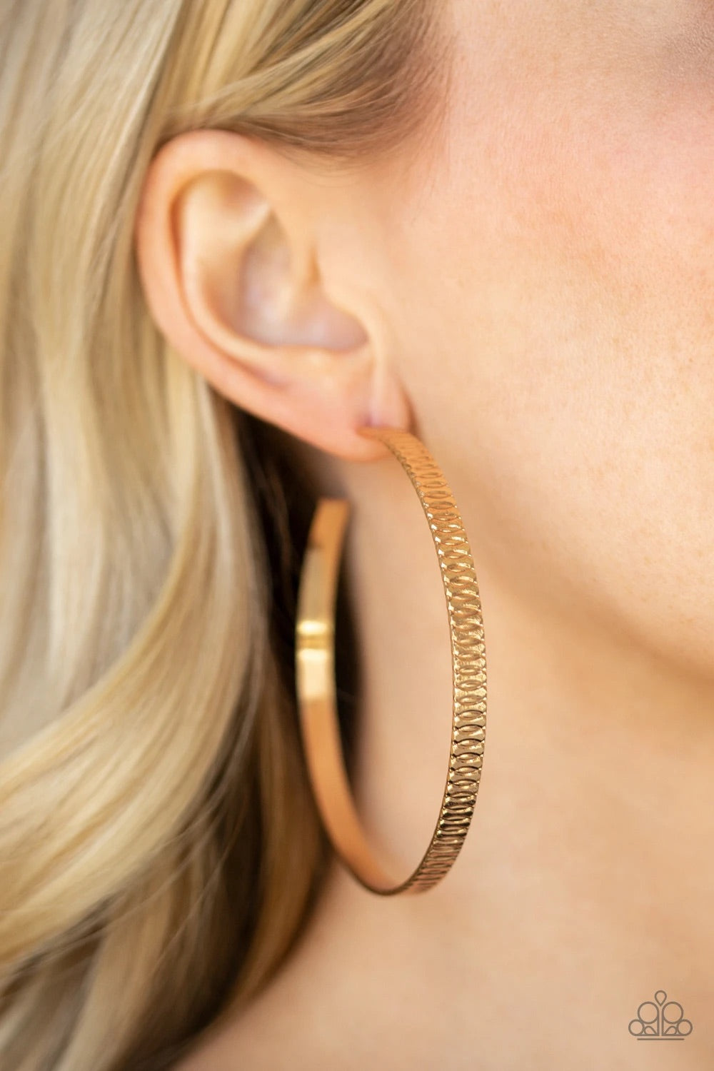 Retro Rebellion-Gold Hoop