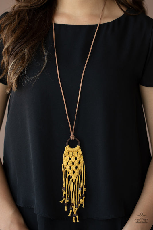 It’s Beyond MACRAME-Yellow