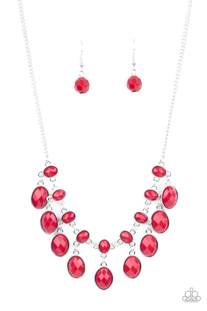 Lady of the POWERHOUSE-Red Necklace