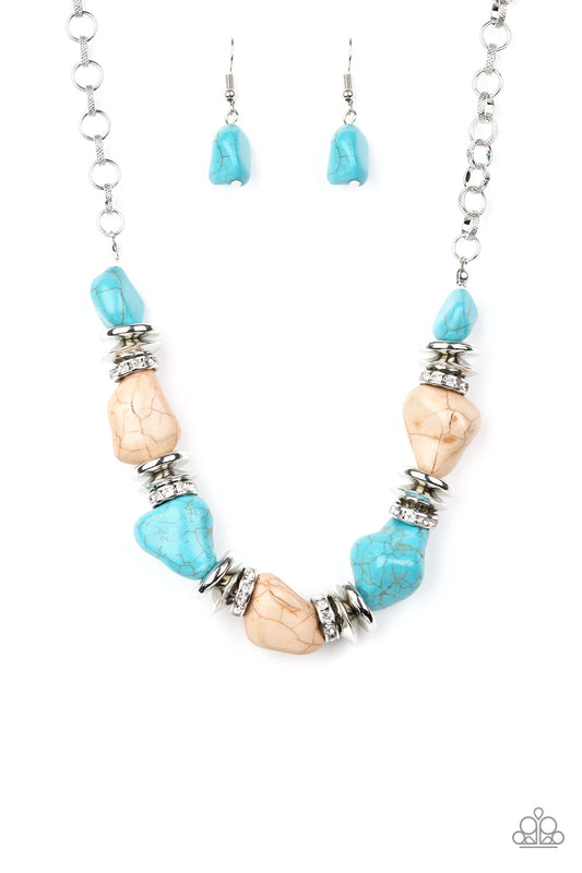 Stunningly Stone Age-Multi Necklace