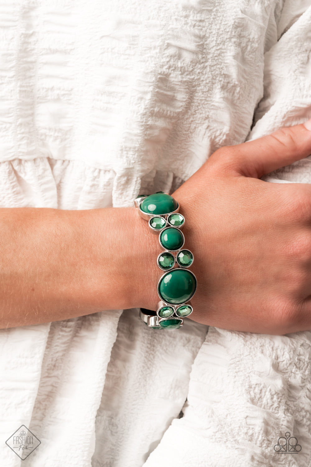 Celestial Escape-Green Bracelet