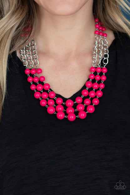 A La Vogue-Pink Necklace