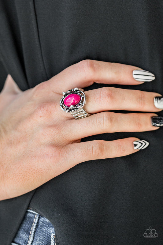 Color Me Confident-Pink Ring