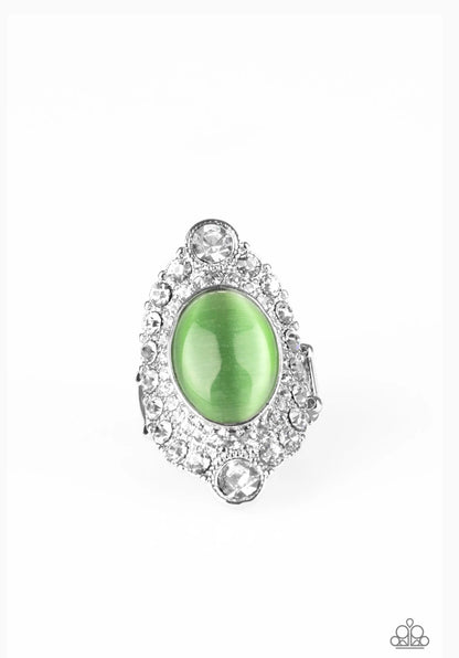 Riviera Royalty-Green Ring