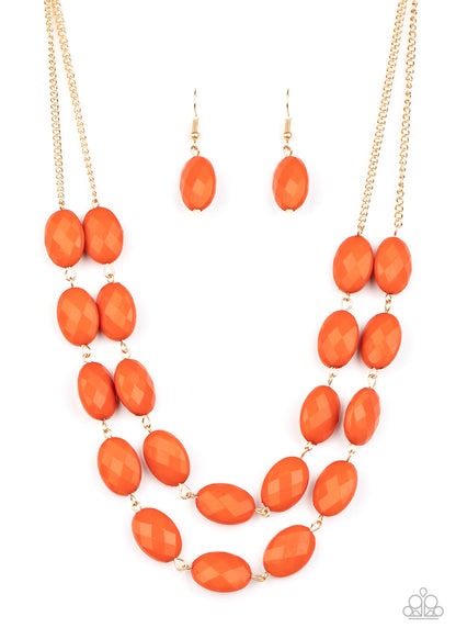 Max Volume-Orange Necklace