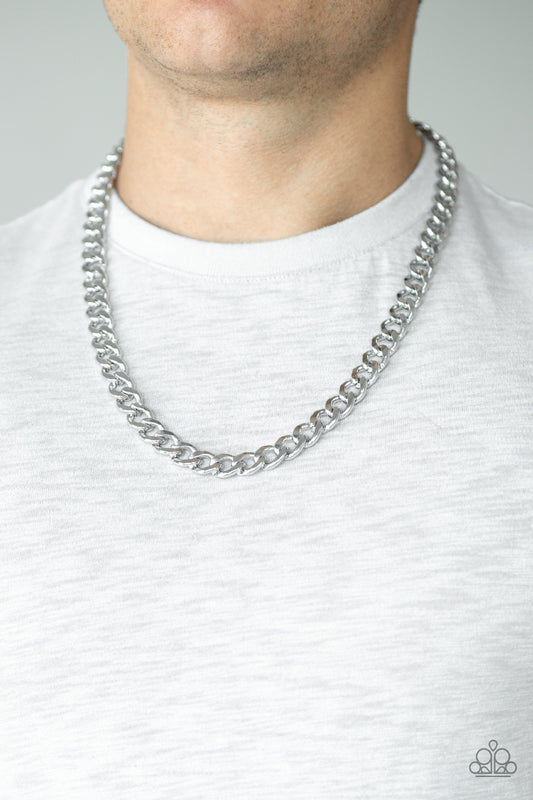 Alpha-Silver Urban Necklace