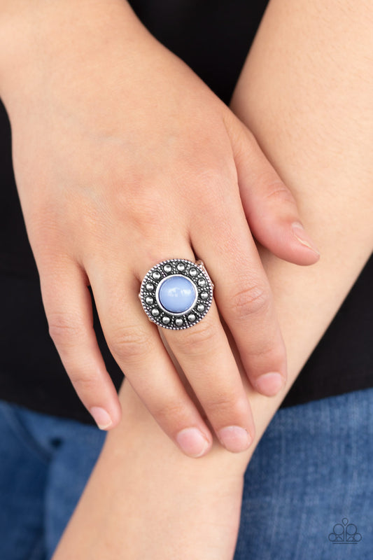 Treasure Chest Shimmer-Blue Ring