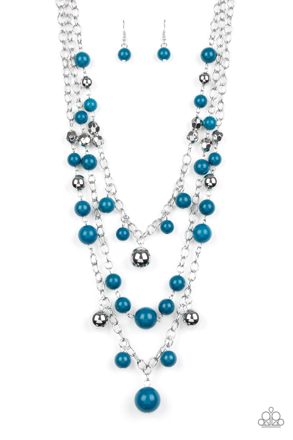 The Partygoer-Blue Necklace