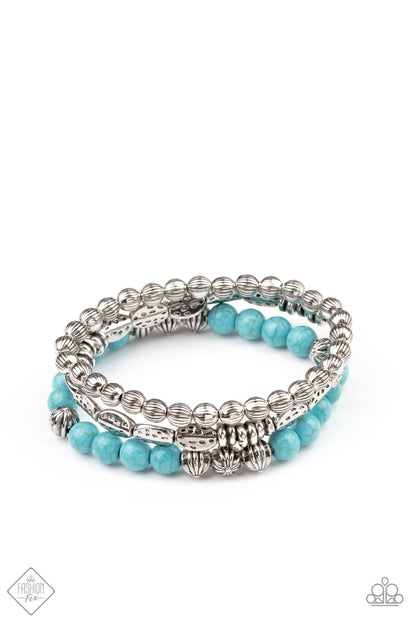 Trail Mix Mecca-Blue Bracelet