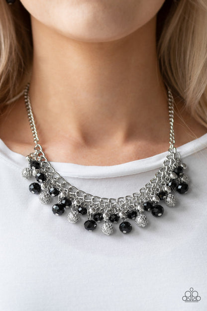 Party Spree-Black Necklace