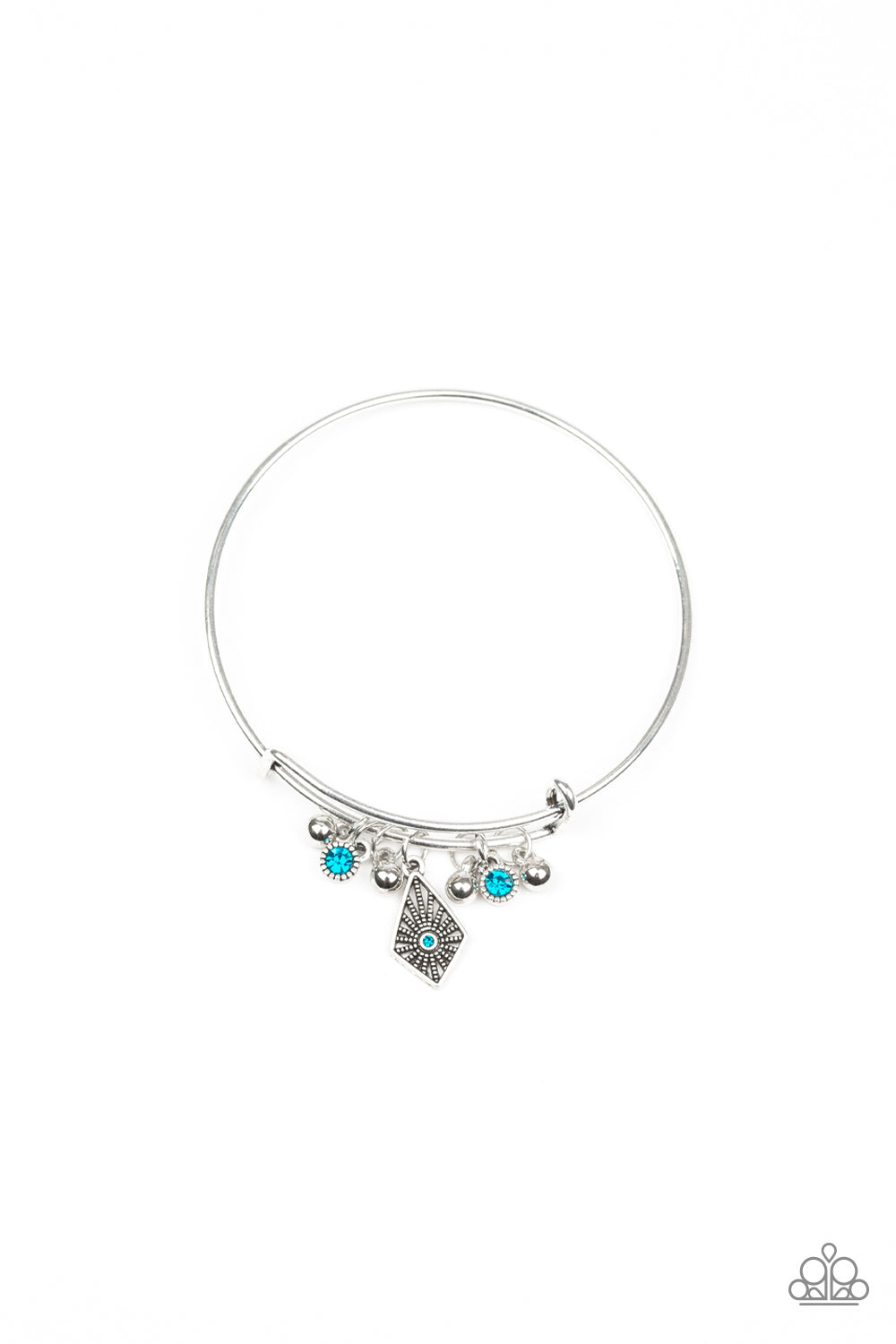 Treasure Charms-Blue Bracelet