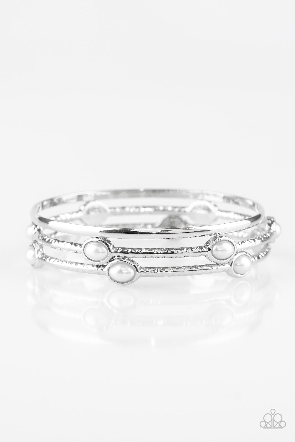 Bangle Belle-White Bracelet